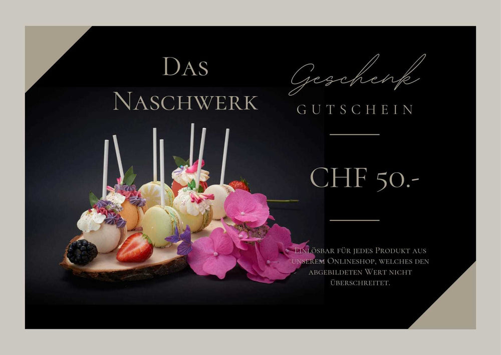 Das Naschwerk Geschenkgutschein